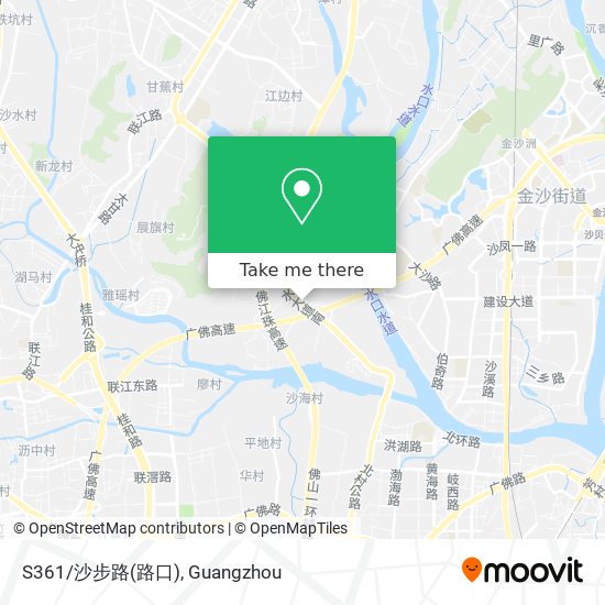 S361/沙步路(路口) map