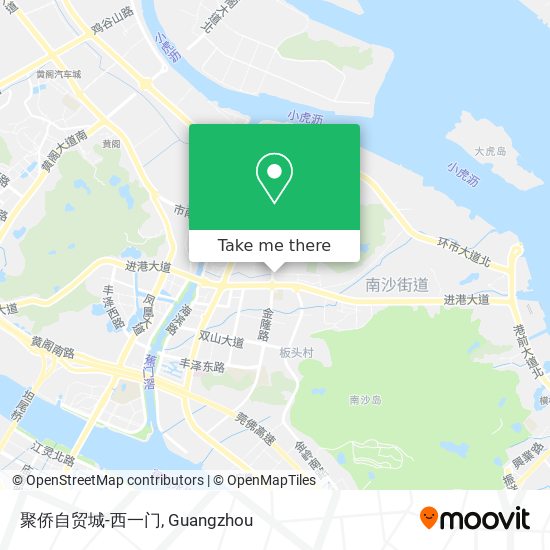 聚侨自贸城-西一门 map