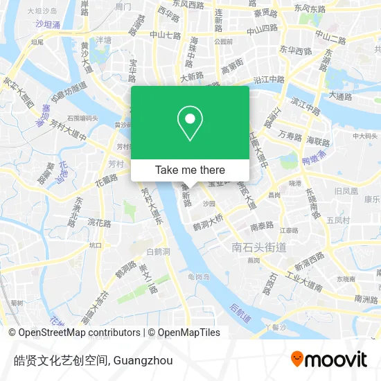 皓贤文化艺创空间 map