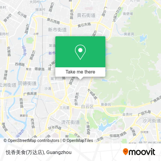 悦香美食(万达店) map