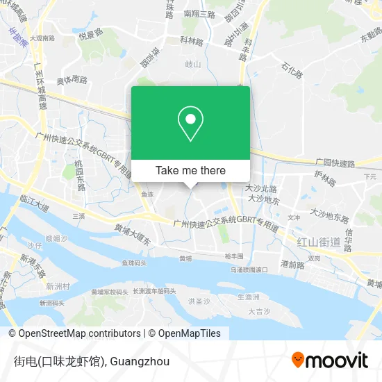 街电(口味龙虾馆) map