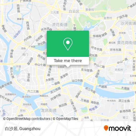 白沙居 map