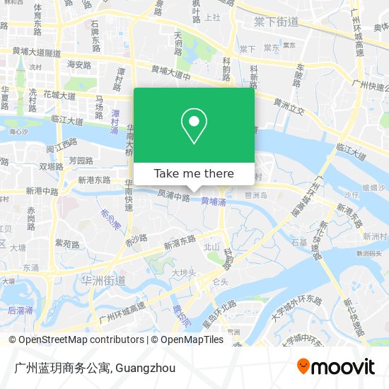广州蓝玥商务公寓 map