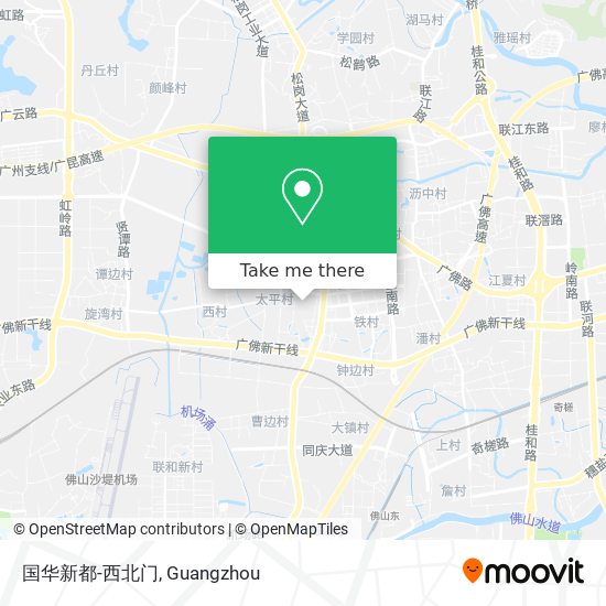 国华新都-西北门 map