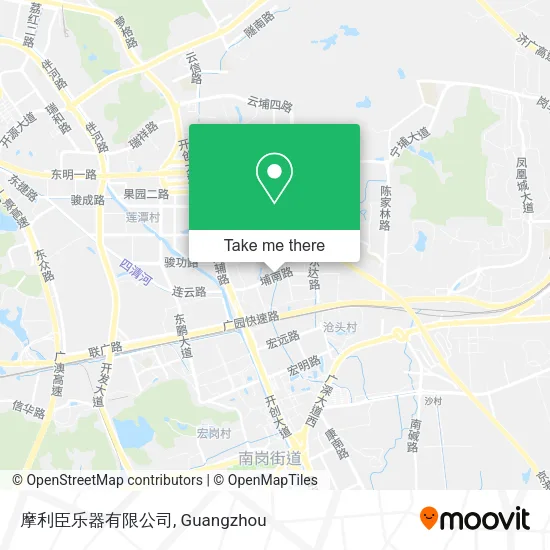 摩利臣乐器有限公司 map