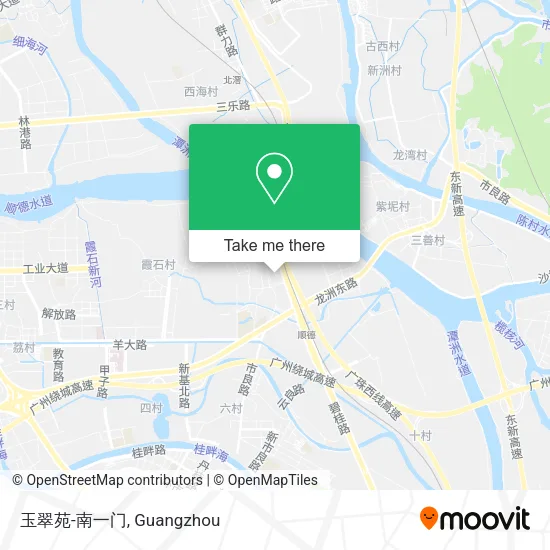玉翠苑-南一门 map