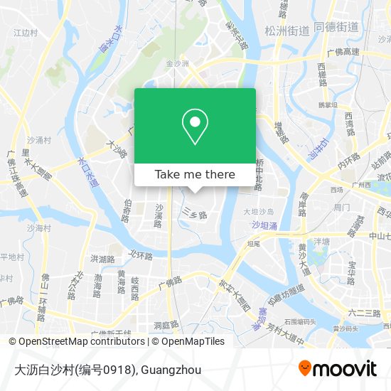 大沥白沙村(编号0918) map