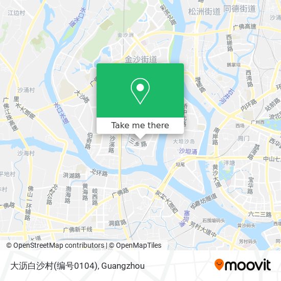 大沥白沙村(编号0104) map