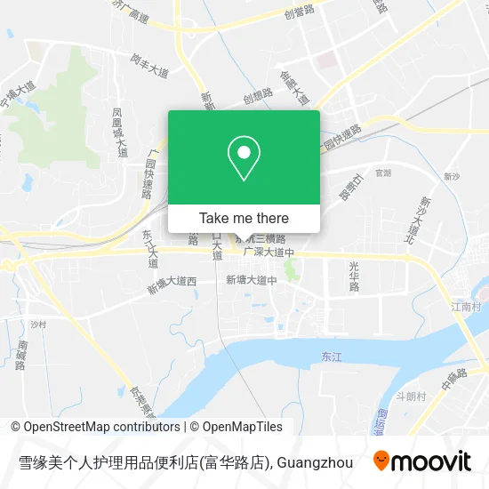 雪缘美个人护理用品便利店(富华路店) map