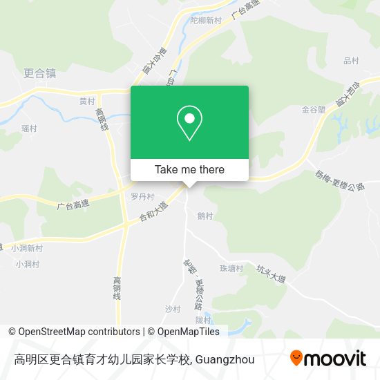 高明区更合镇育才幼儿园家长学校 map