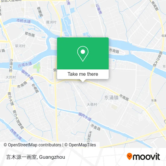 言木源一画室 map
