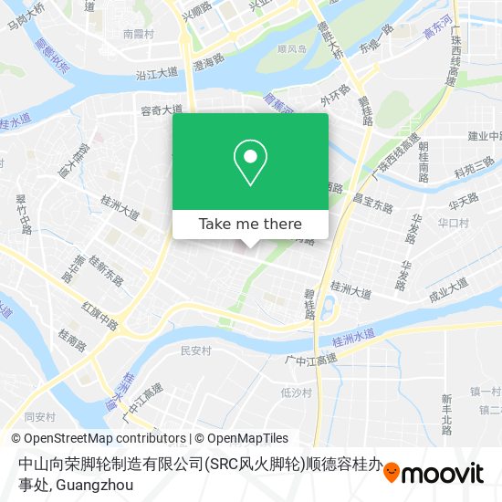 中山向荣脚轮制造有限公司(SRC风火脚轮)顺德容桂办事处 map