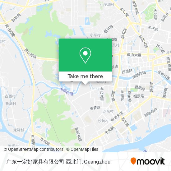 广东一定好家具有限公司-西北门 map