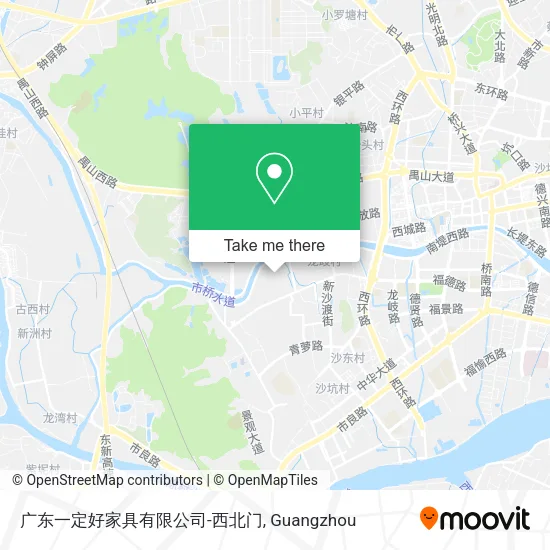 广东一定好家具有限公司-西北门 map