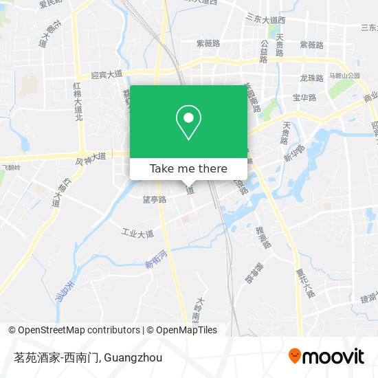 茗苑酒家-西南门 map