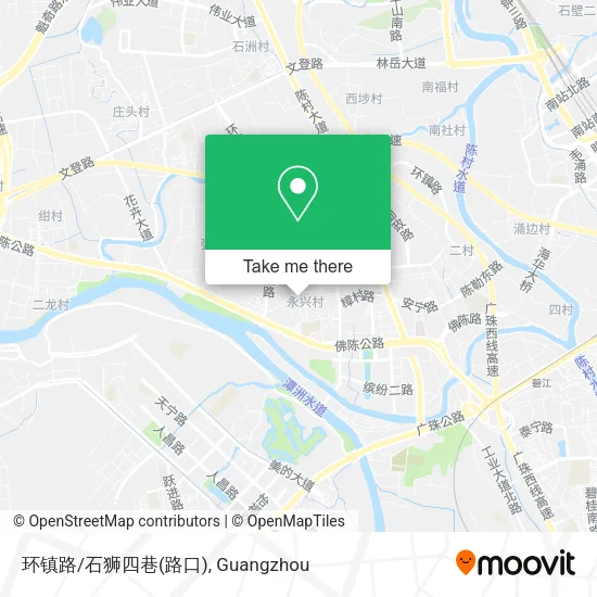 环镇路/石狮四巷(路口) map