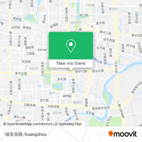 镇安东路 map