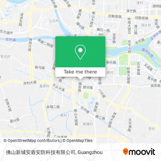 佛山新城安盾安防科技有限公司 map