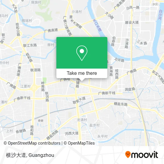 横沙大道 map