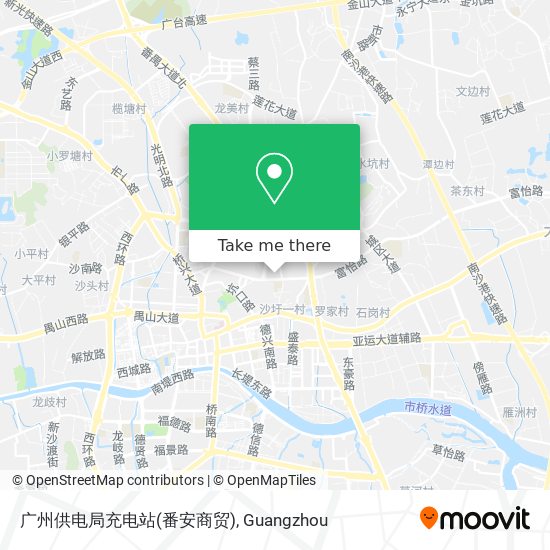 广州供电局充电站(番安商贸) map