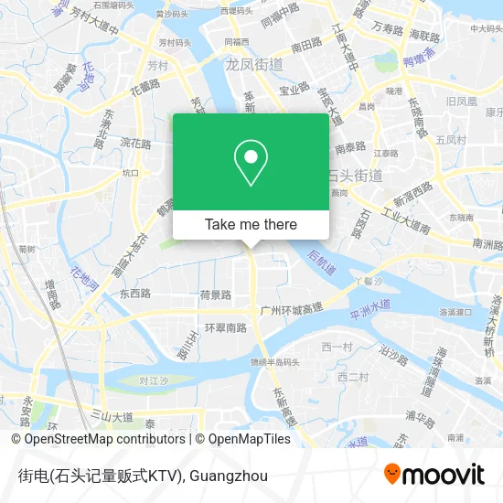 街电(石头记量贩式KTV) map