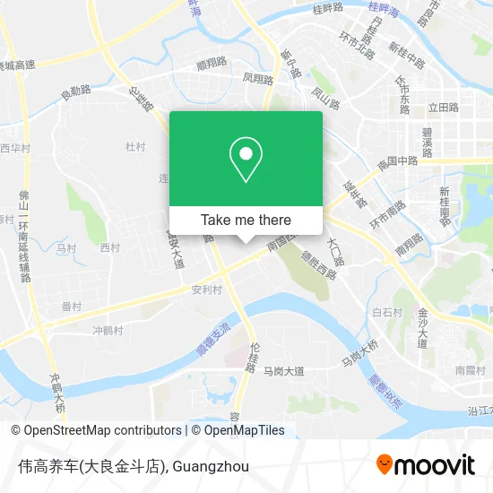 伟高养车(大良金斗店) map