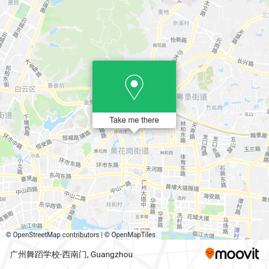 广州舞蹈学校-西南门 map