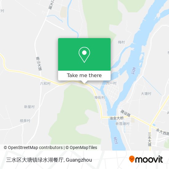 三水区大塘镇绿水湖餐厅 map