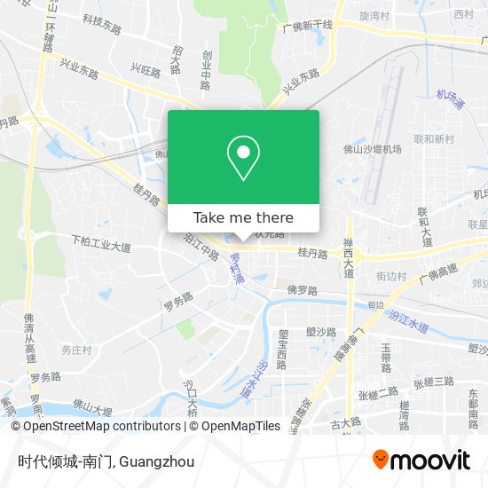 时代倾城-南门 map