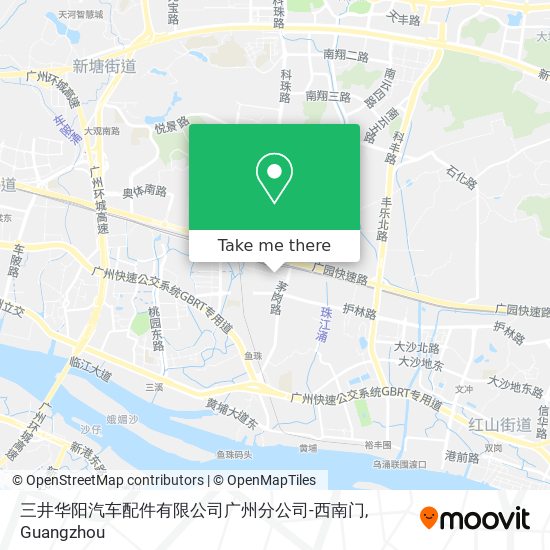 三井华阳汽车配件有限公司广州分公司-西南门 map