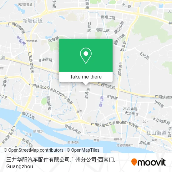 三井华阳汽车配件有限公司广州分公司-西南门 map
