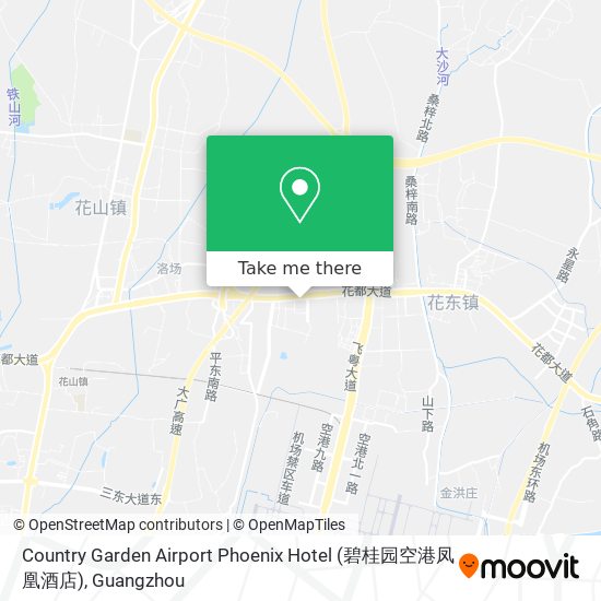 Country Garden Airport Phoenix Hotel (碧桂园空港凤凰酒店) map