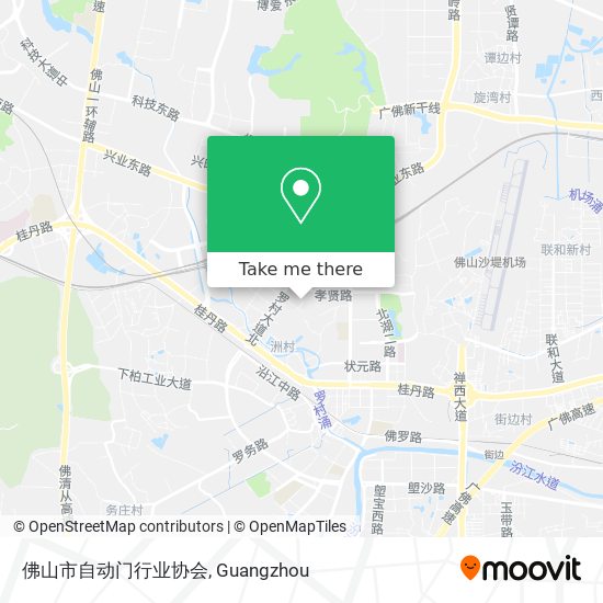 佛山市自动门行业协会 map