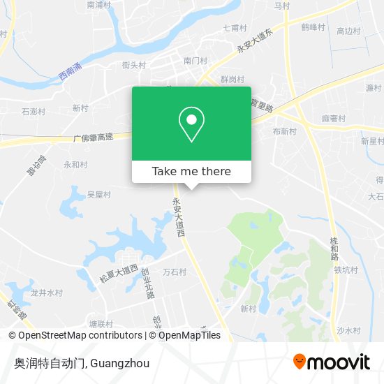 奥润特自动门 map