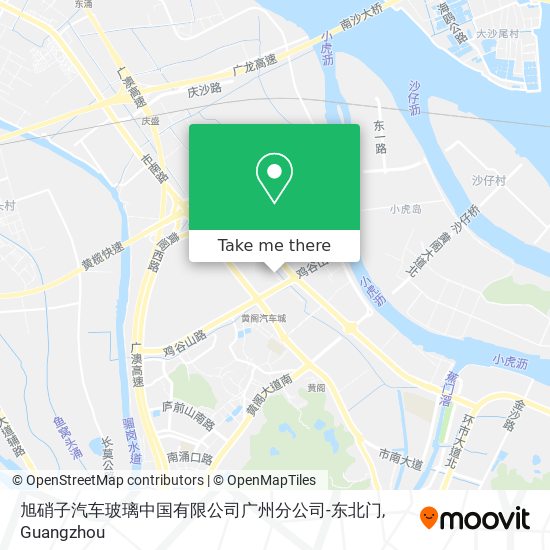 旭硝子汽车玻璃中国有限公司广州分公司-东北门 map