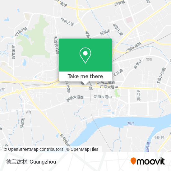 德宝建材 map
