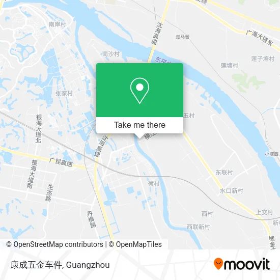 康成五金车件 map