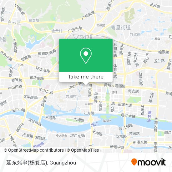 延东烤串(杨箕店) map