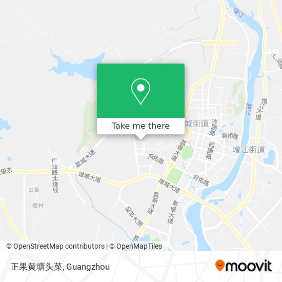 正果黄塘头菜 map