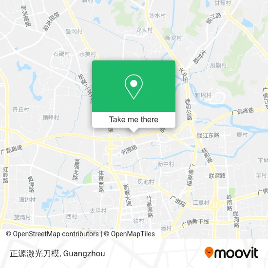 正源激光刀模 map