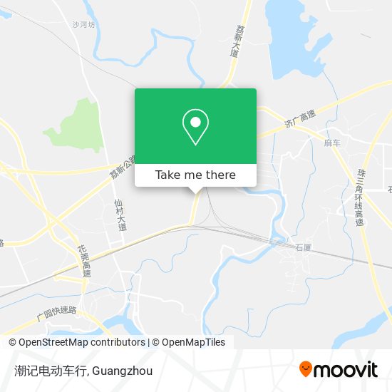 潮记电动车行 map