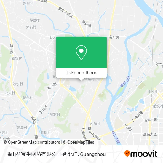 佛山益宝生制药有限公司-西北门 map