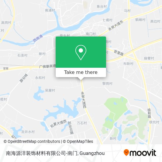 南海源沣装饰材料有限公司-南门 map