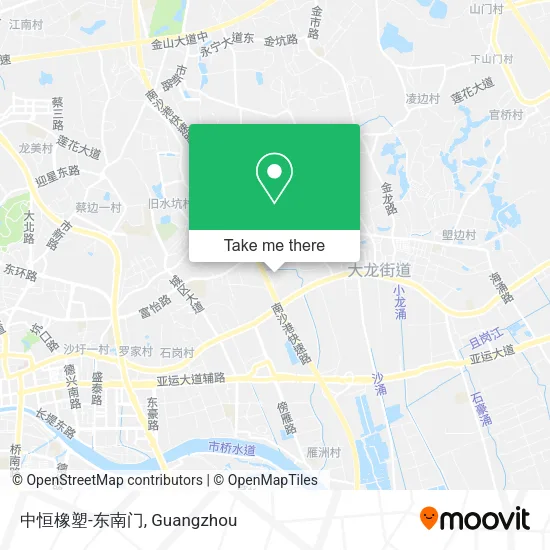 中恒橡塑-东南门 map