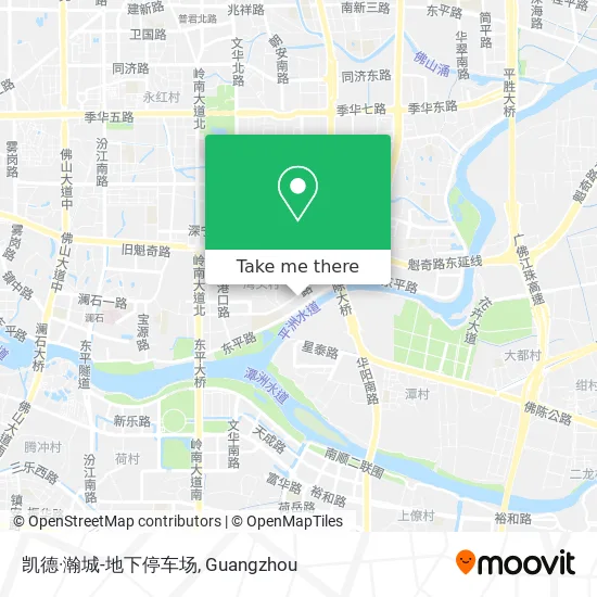 凯德·瀚城-地下停车场 map