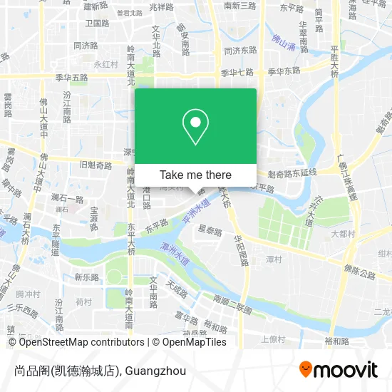 尚品阁(凯德瀚城店) map