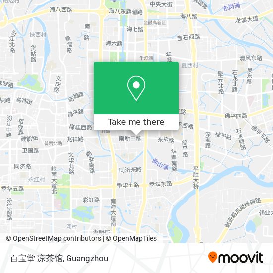 百宝堂 凉茶馆 map