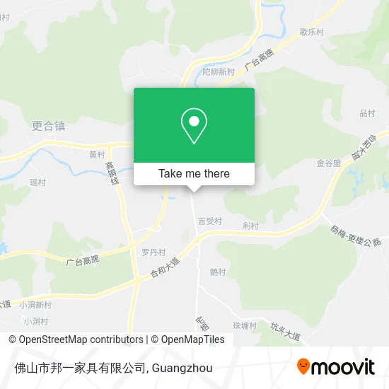 佛山市邦一家具有限公司 map