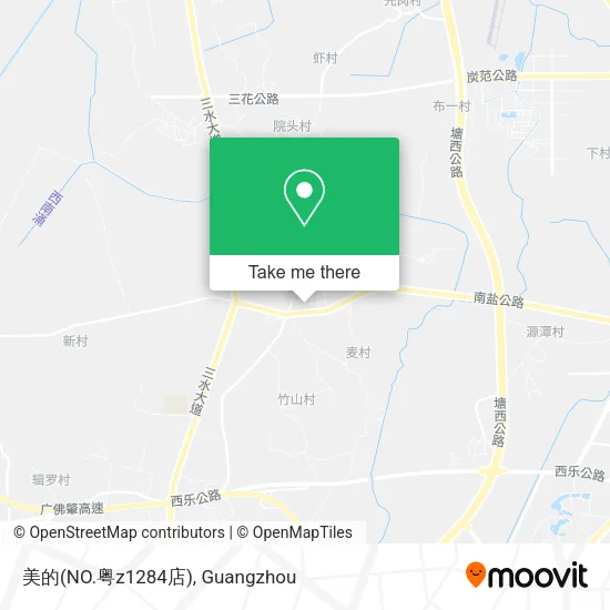 美的(NO.粤z1284店) map