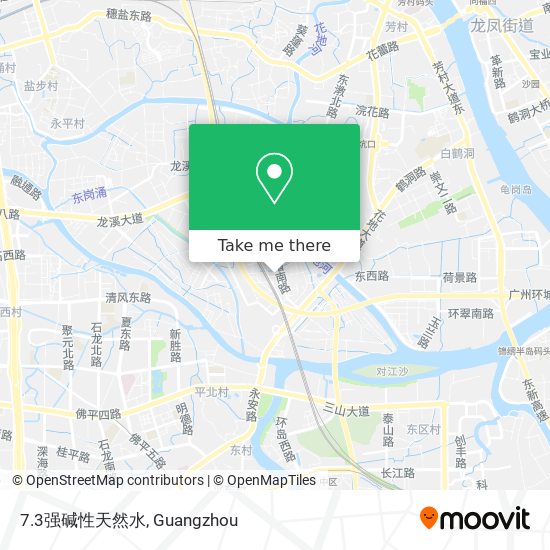 7.3强碱性天然水 map